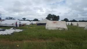 tents for flood victims