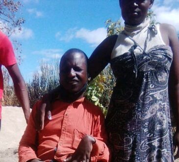 Thulani Ncube and Fiancee Maureen Ndaba.